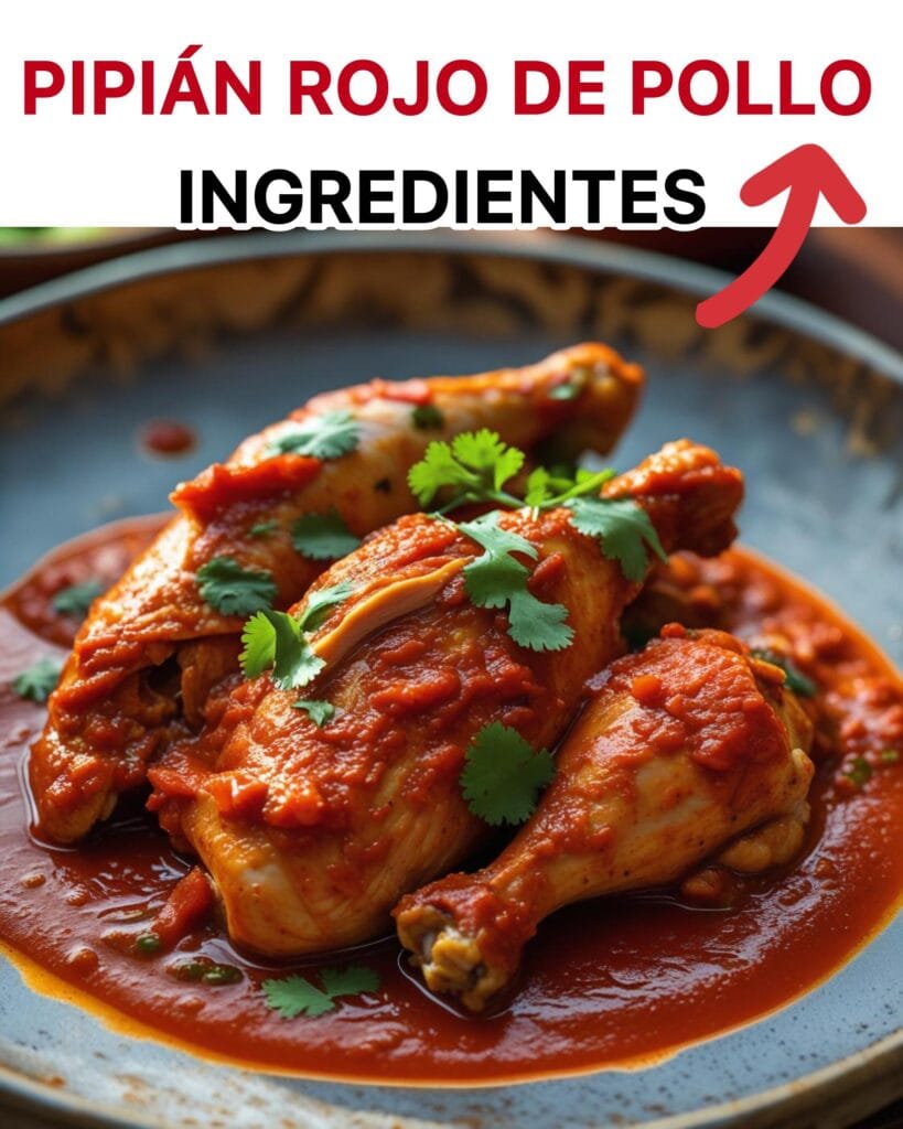 PIPIÁN ROJO DE POLLO